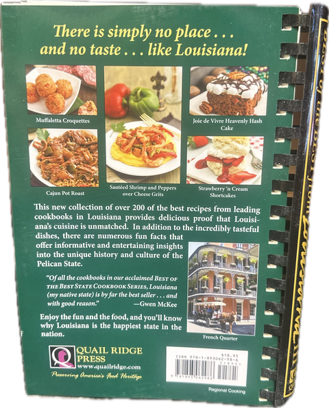 Best of the Best from Louisiana III Cookbook