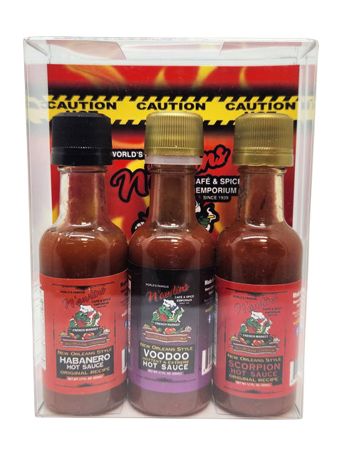 Hot Sauce Three Pack (Red)