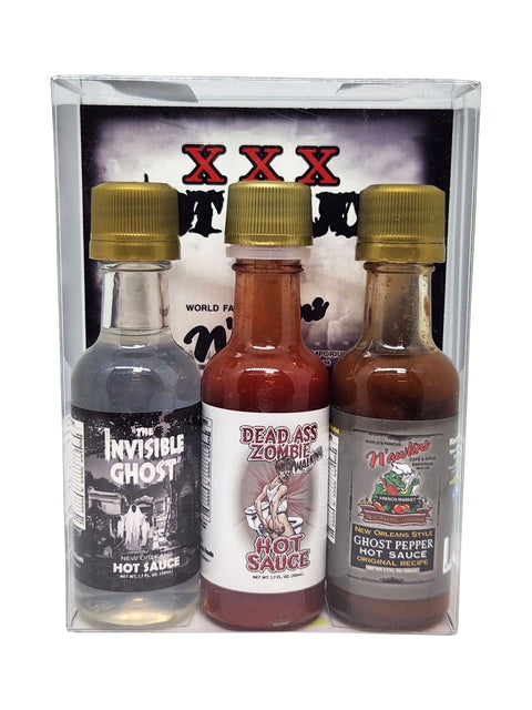 Hot Sauce Three Pack (White)