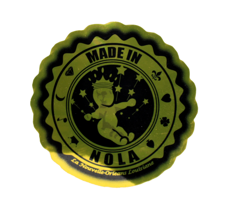 Made In Nola Sticker