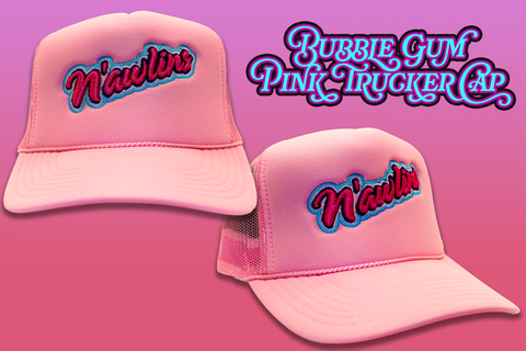 Bubble Gum Pink Trucker