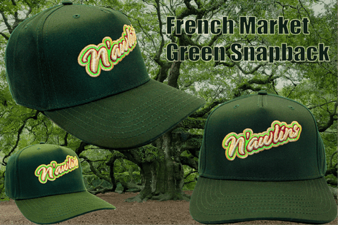 French Market Green Cap