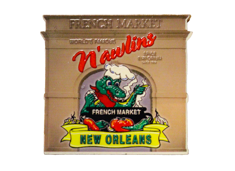 Nawlins Logo Magnet