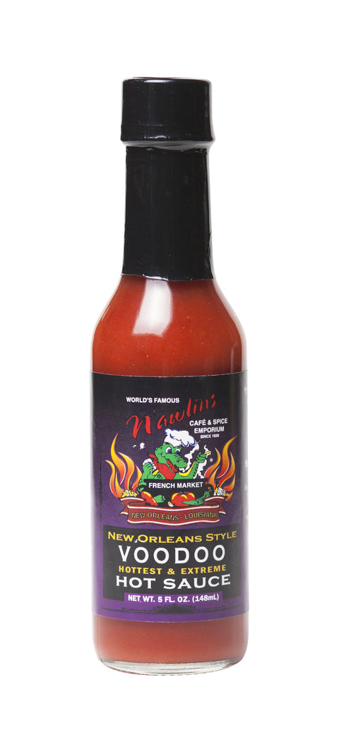 Voodoo Hottest and Extreme Hot Sauce